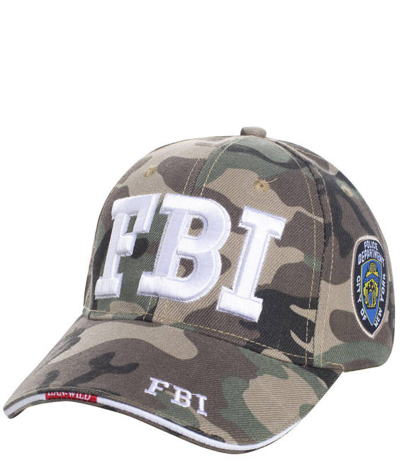 Bejsbolówka czapka z daszkiem FBI UNISEX